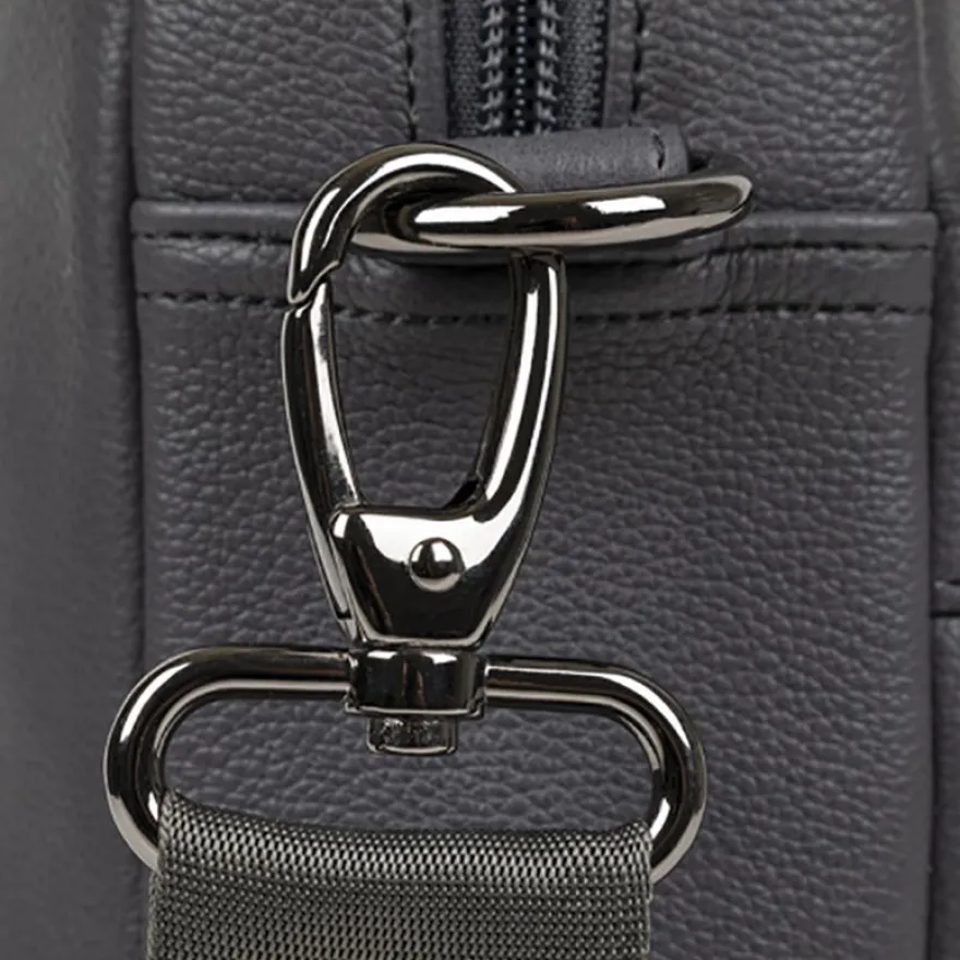 Oberthur Bradford - Sacoche pour ordinateur portable 15,6" - 2 compartiments - noir