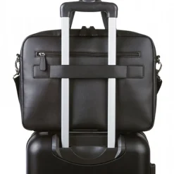 Oberthur Bradford - Sacoche pour ordinateur portable 15,6" - 2 compartiments - noir
