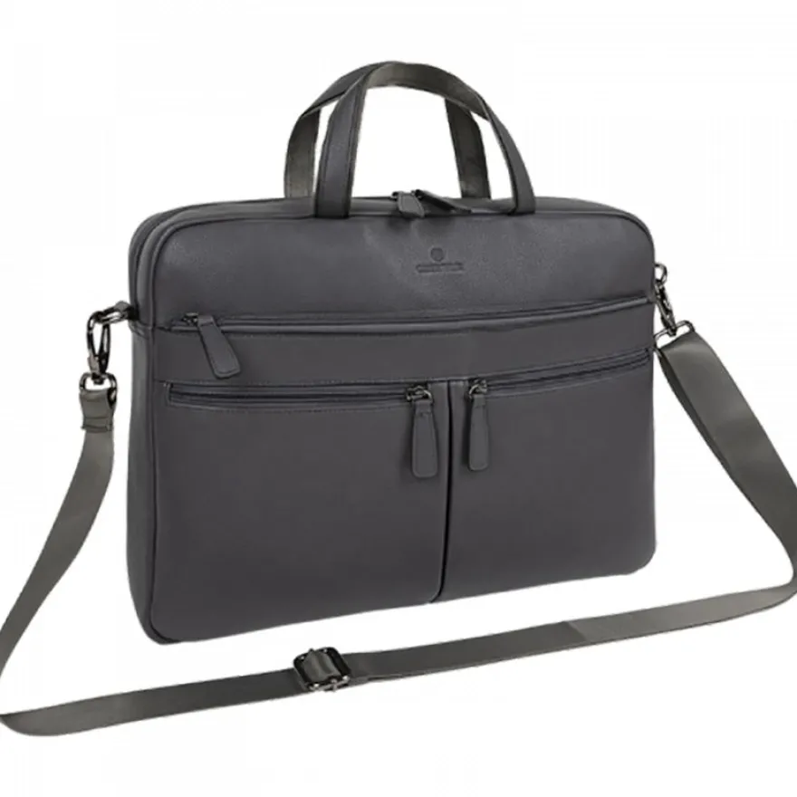 Oberthur Bradford - Sacoche pour ordinateur portable 15,6" - gris