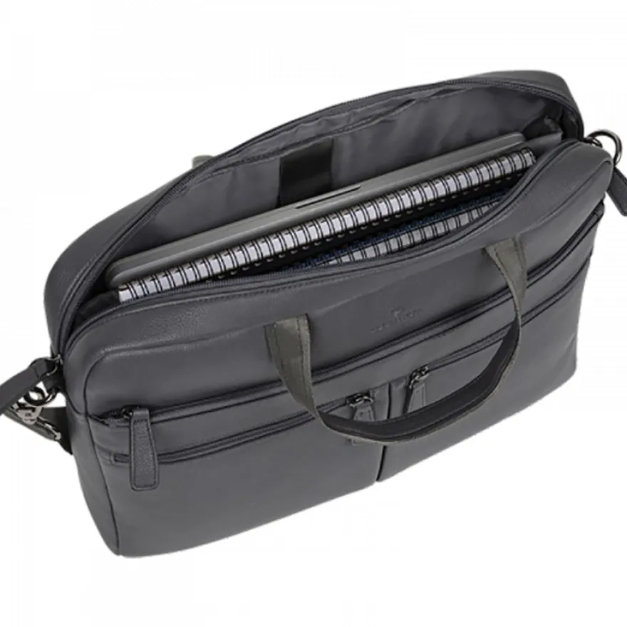 Oberthur Bradford - Sacoche pour ordinateur portable 15,6" - gris