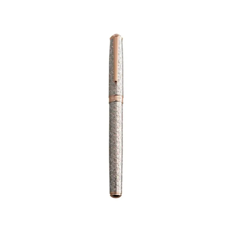 Oberthur Byzance - Stylo plume chrome/cuivré