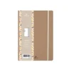 Oberthur Carmen - Carnet de notes souple - A5 - ligné - 200 pages - sable