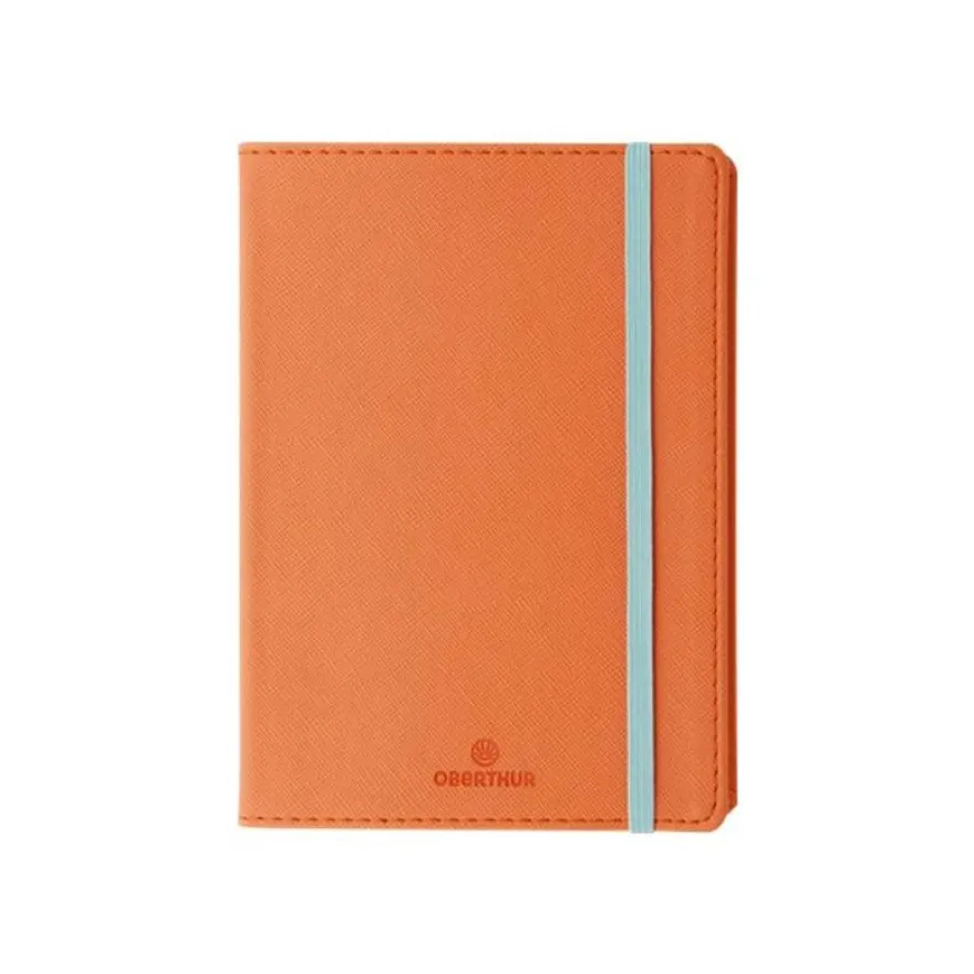 Oberthur Carmen - Carnet de notes souple A5 - pointillés - 200 pages - rose poudré