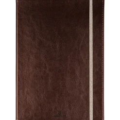 Oberthur Carmen - Carnet de notes souple A5 - ligné - 200 pages - marron glacé
