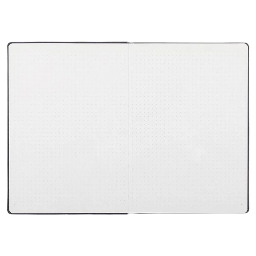 Oberthur Carmen - Carnet de notes souple A5 - ligné - 200 pages - bleu canard