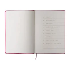 Oberthur Carmen - Carnet de notes souple ligné - A6 - 160 pages - blush