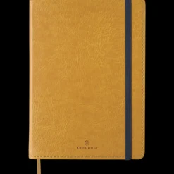 Oberthur Carmen - Carnet de notes souple A4 - ligné - moutarde