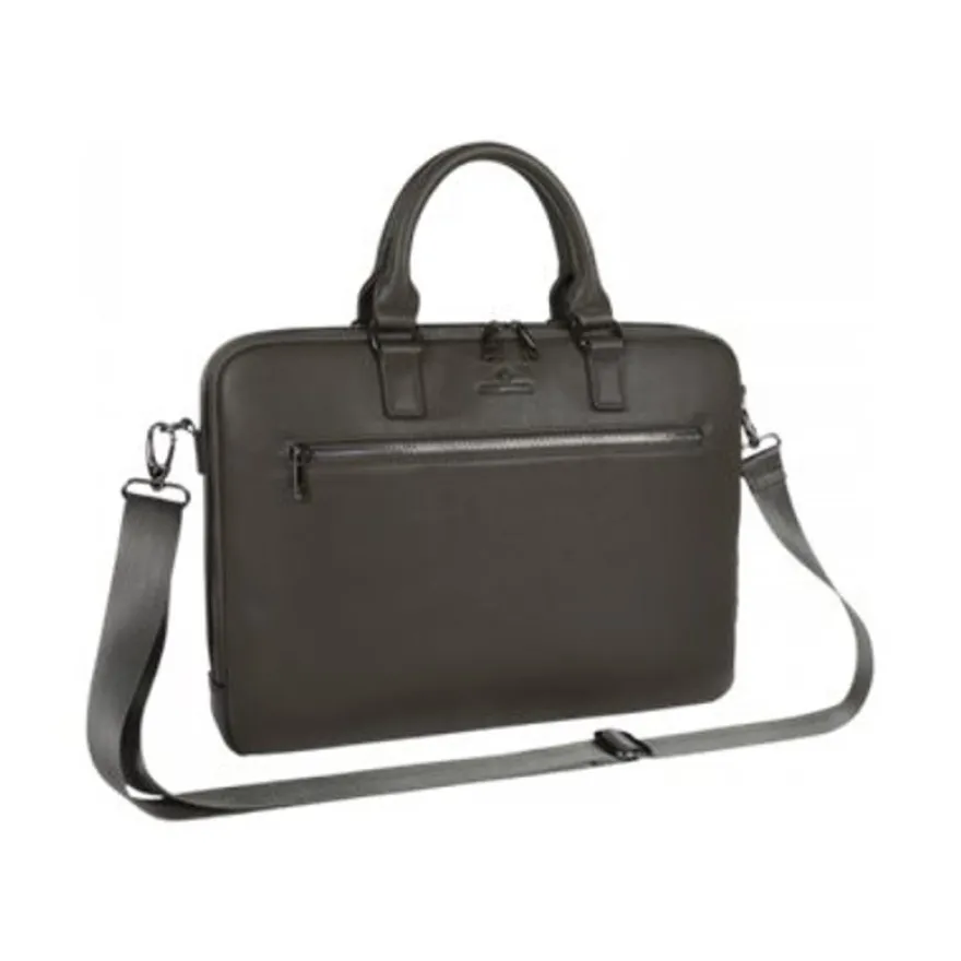 Oberthur Détroit - Sacoche slim pour ordinateur portable 15,6" - kaki