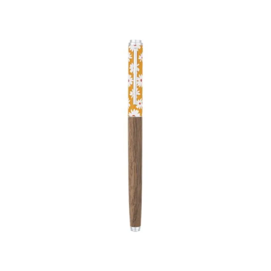 Oberthur Goa - Stylo plume - moutarde