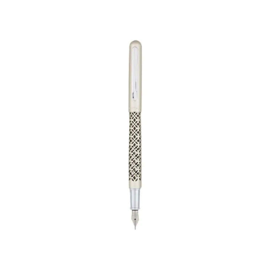 Oberthur Jaipur - Stylo plume - champagne