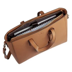 Oberthur Lady Bradford - Sac cabas pour ordinateur 15,6" - camel