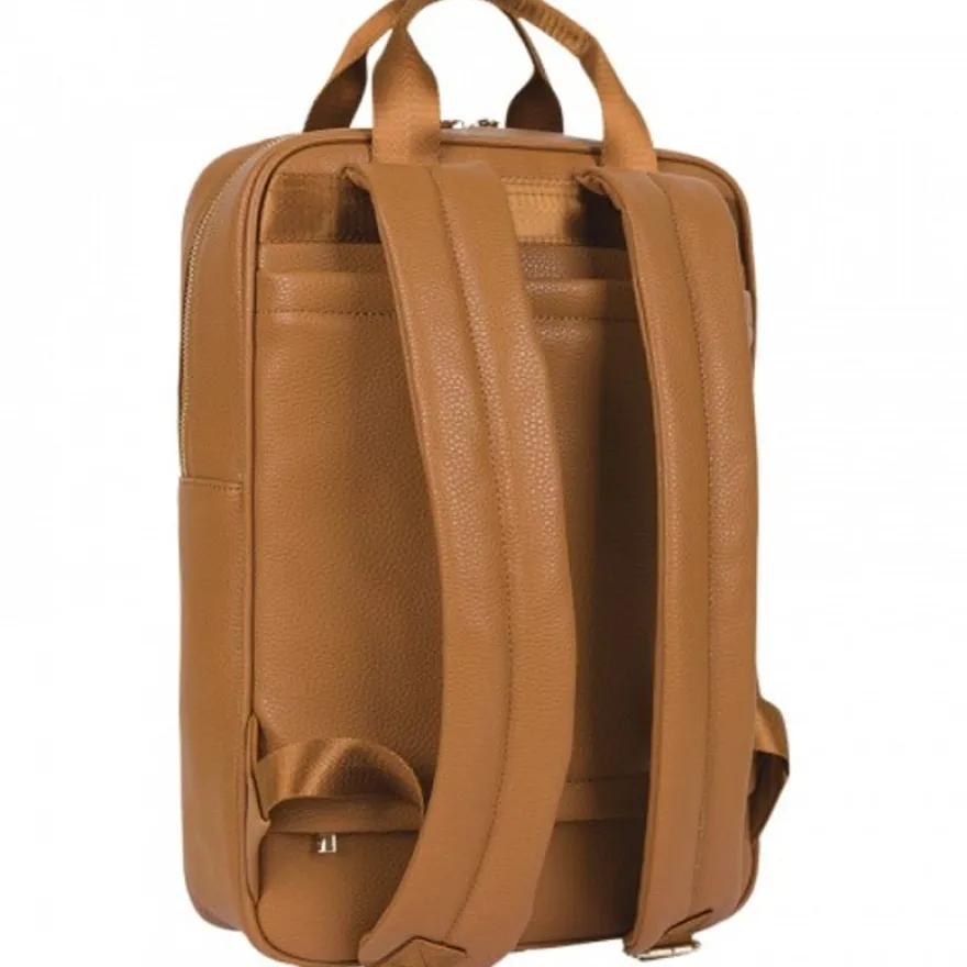 Oberthur Lady Bradford - Sac à dos pour ordinateur 15,6" - camel