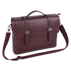 Oberthur Locmaria - Cartable pour ordinateur portable 15,6" - prune