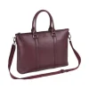Oberthur Locmaria - Sac cabas pour ordinateur portable 15,6" - prune