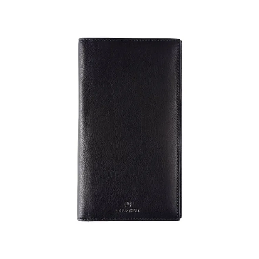 Oberthur London - Porte-chéquier cuir noir