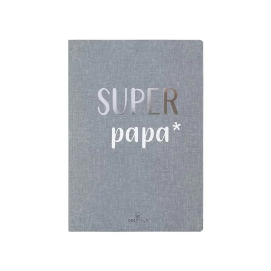 Oberthur Mots doux - Carnet de notes souple - A5 - ligné - 200 pages - papa