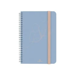 Oberthur Murcia - Carnet de notes rigide - B6 - ligné - 160 pages - papillon