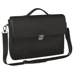 Oberthur Oregon - Cartable rigide 2 compartiments - pour ordinateur portable 15,6" - noir