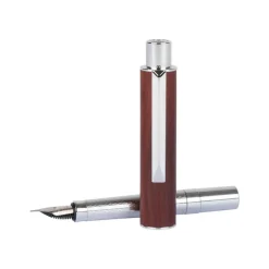 Oberthur Ottawa - Stylo plume - acajou