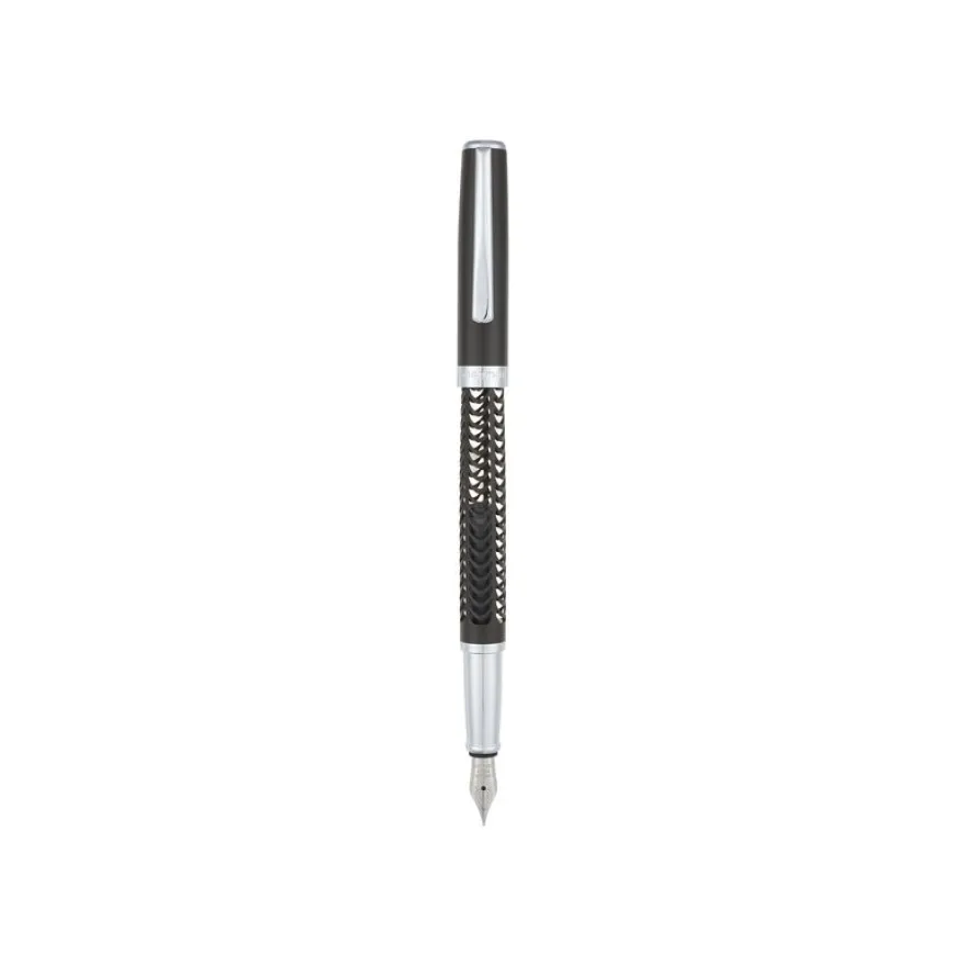 Oberthur Prague - Stylo plume - moka
