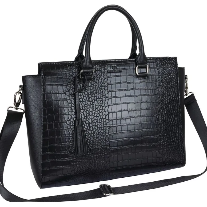 Oberthur Sofia - Sac cabas pour ordinateur 15,6" - noir