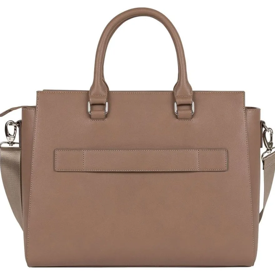 Oberthur Sofia - Sac cabas pour ordinateur 15,6" - taupe