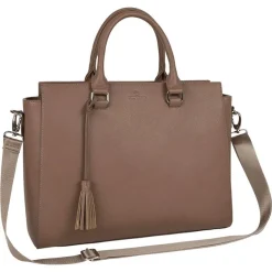 Oberthur Sofia - Sac cabas pour ordinateur 15,6" - taupe