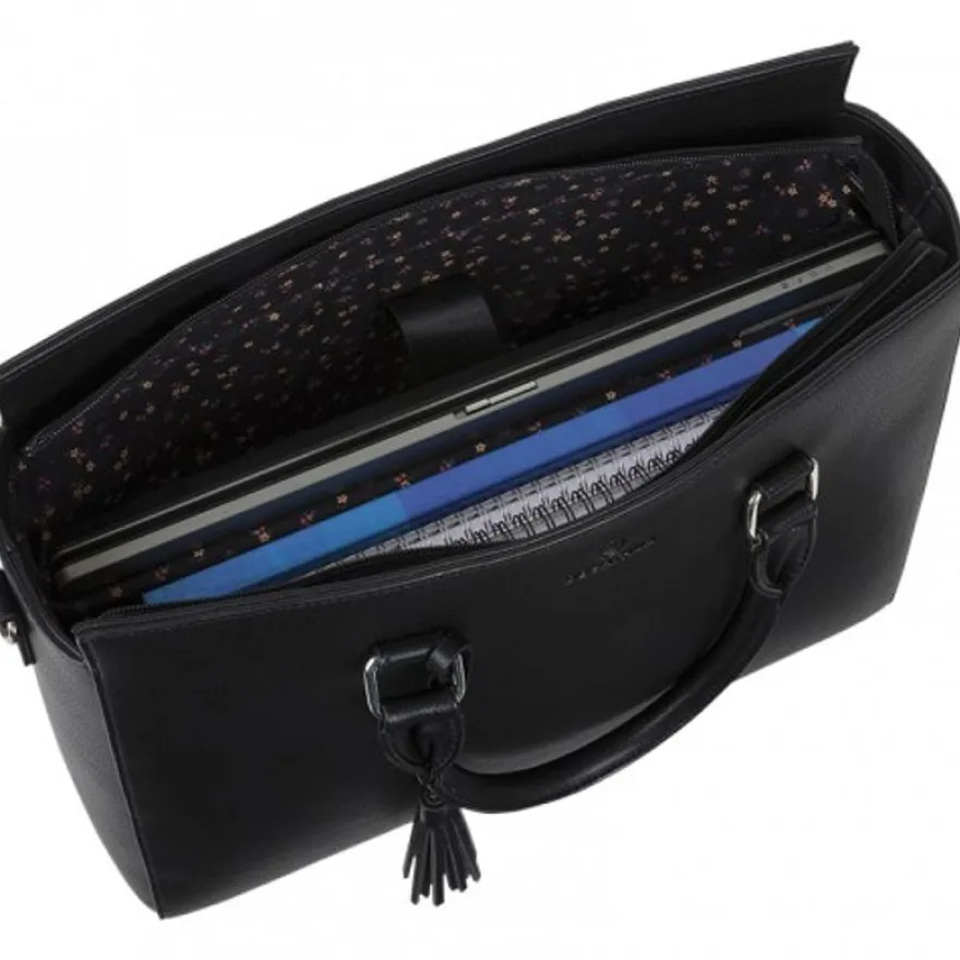 Oberthur Sofia - Sac cabas pour ordinateur 15,6" - noir