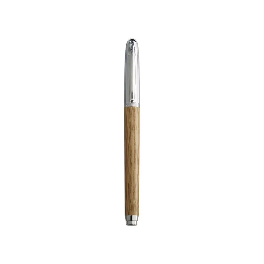 Oberthur Séquoia - Stylo plume chêne / chrome
