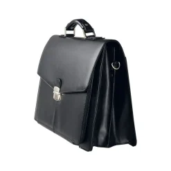 Oberthur Vancouver - Cartable rigide 2 compartiments - noir