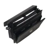 Oberthur Vancouver - Cartable rigide 3 compartiments - noir