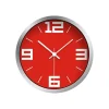 OfficePro Iris - Horloge - quartz - 30 cm - rouge