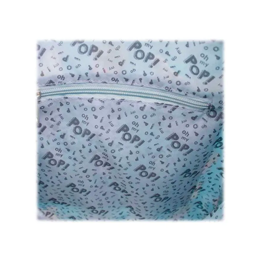 Oh My Pop! Angry Cat - Sac shopping - turquoise - Karactermania