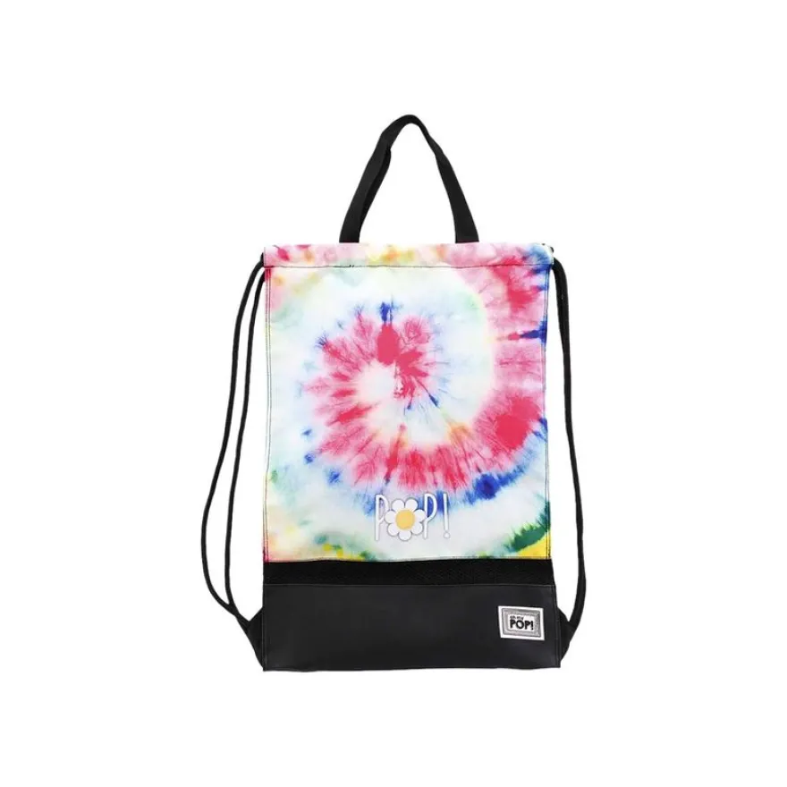 Oh My Pop! Tie Dye - Sac à dos piscine cordon - 1 compartiment - multicolore - Karactermania