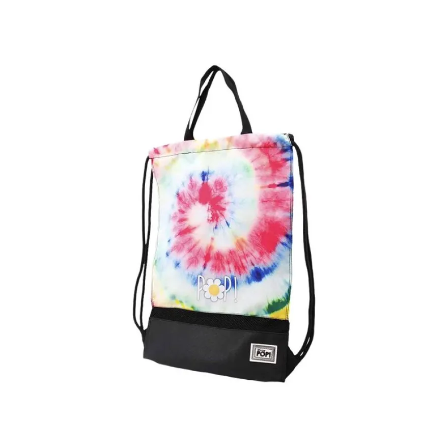 Oh My Pop! Tie Dye - Sac à dos piscine cordon - 1 compartiment - multicolore - Karactermania