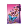 ONLINE - Cahier de notes - 148 x 210 mm - rose - papillon