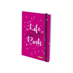 Online - Carnet Bullet Journal - A5 (14,5 x 21 cm) - 144 pages - pointillé - life is better in pink