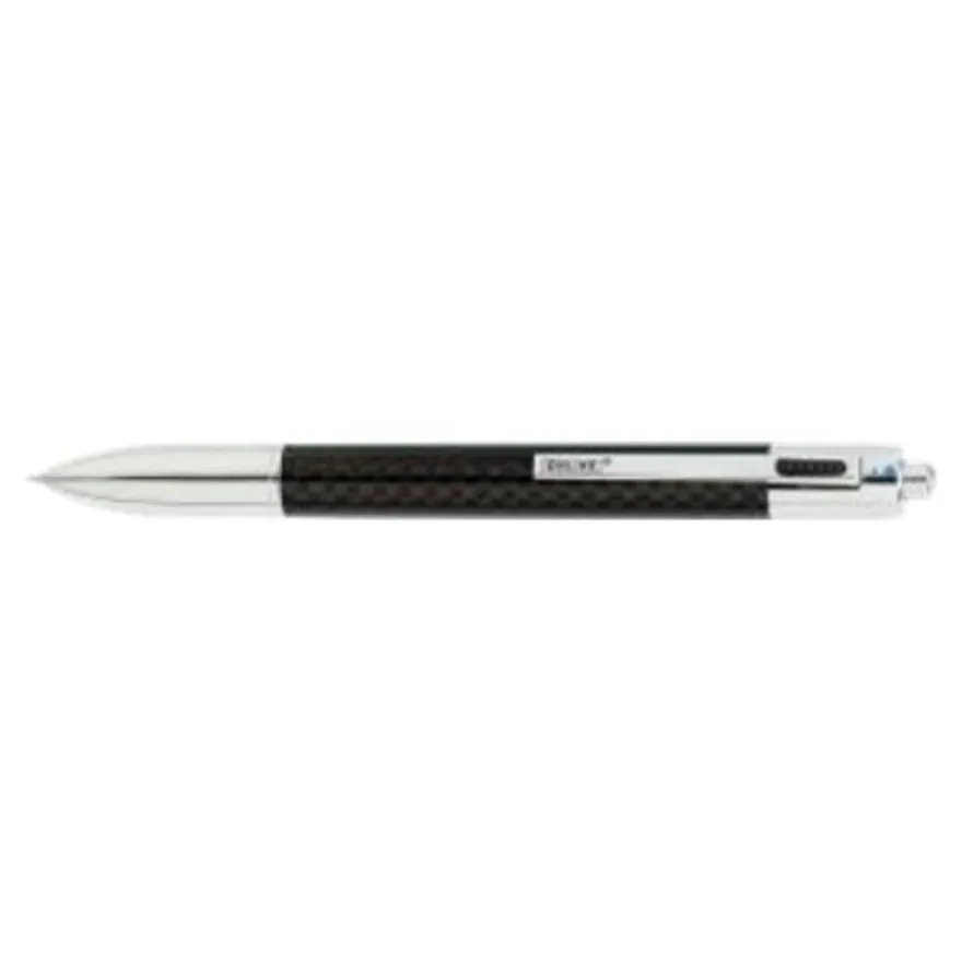 Online - Stylo à bille 4 couleurs carbone