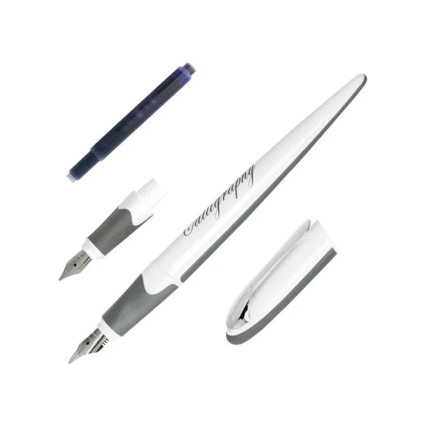 Online Air Best Writer Calligraphy - Stylo plume - blanc