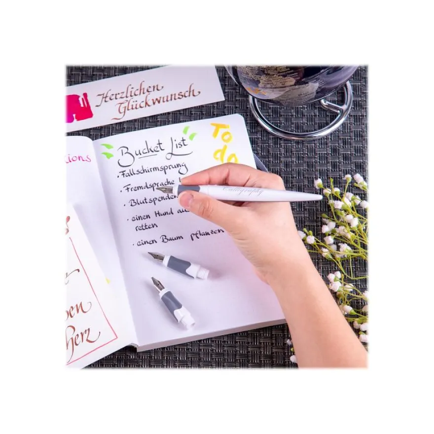 Online Air Best Writer Calligraphy - Stylo plume - blanc
