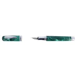 Online Bohemian Art - Stylo plume vert - pointe moyenne