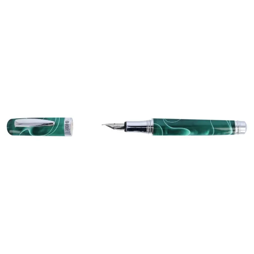 Online Bohemian Art - Stylo plume vert - pointe moyenne