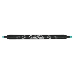 Online Calli Twin - Stylo pinceau à double embout - feutre de calligraphie - vert menthe