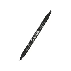 Online Calli Twin - Stylo pinceau à double embout - feutre de calligraphie - noir