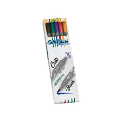 Online Calli.Brush Classic - 5 Feutres stylos pinceaux à double embout - couleurs classiques assorties
