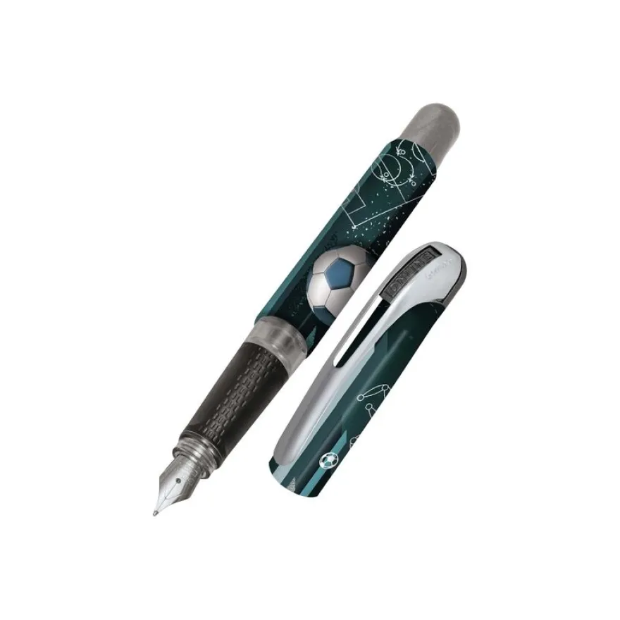 ONLINE College - Stylo plume - champion - bleu - 0.5 mm - pointe moyenne