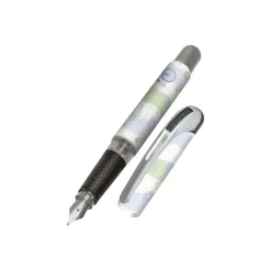 ONLINE College - Stylo plume - life is beautiful - bleu - 0.5 mm - pointe moyenne