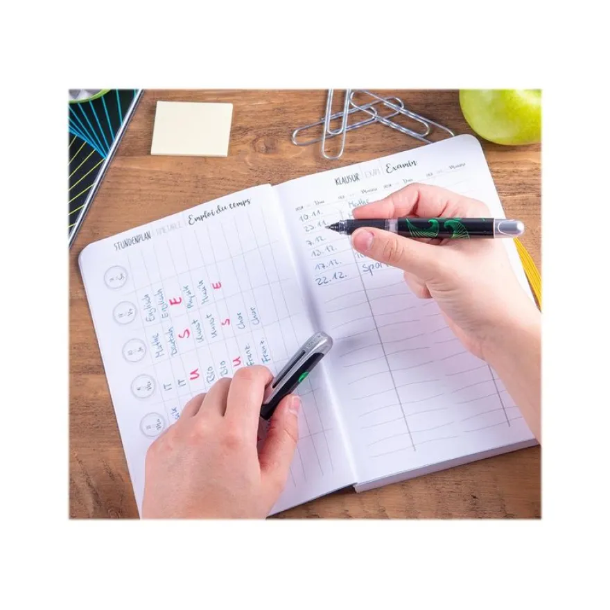 Online College - Stylo plume turquoise