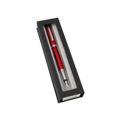Online Eleganza - Stylo plume - rouge satin