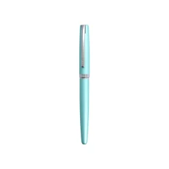Online Eleganza - Stylo plume - turquoise satin